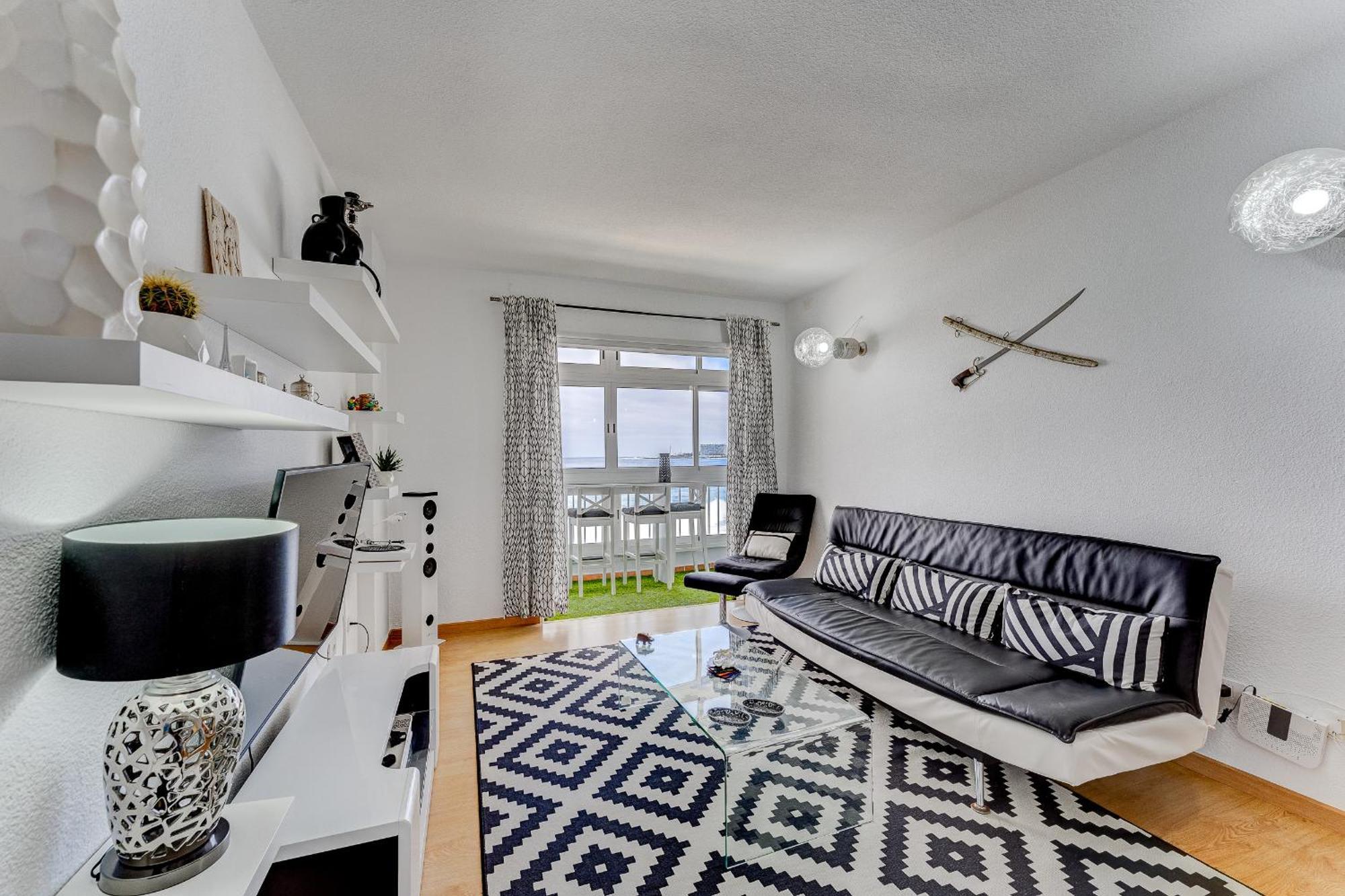 1St Line Sea View 3 Rooms Apartment In Tenerife 92M2 Bajamar  Buitenkant foto