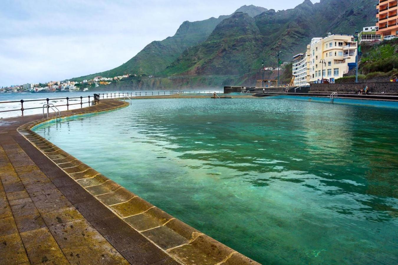 1St Line Sea View 3 Rooms Apartment In Tenerife 92M2 Bajamar  Buitenkant foto